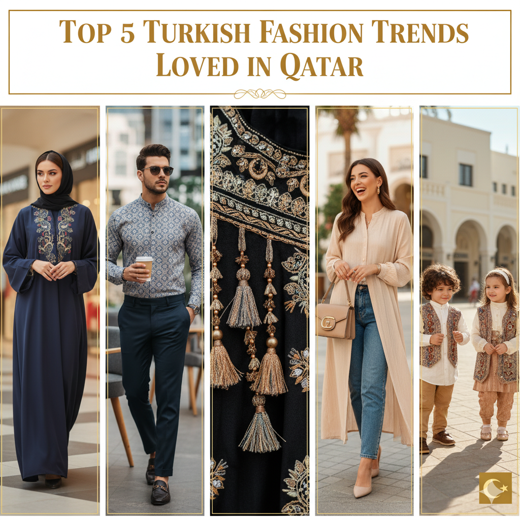 Top 5 Turkish Fashion Trends Loved in Qatar