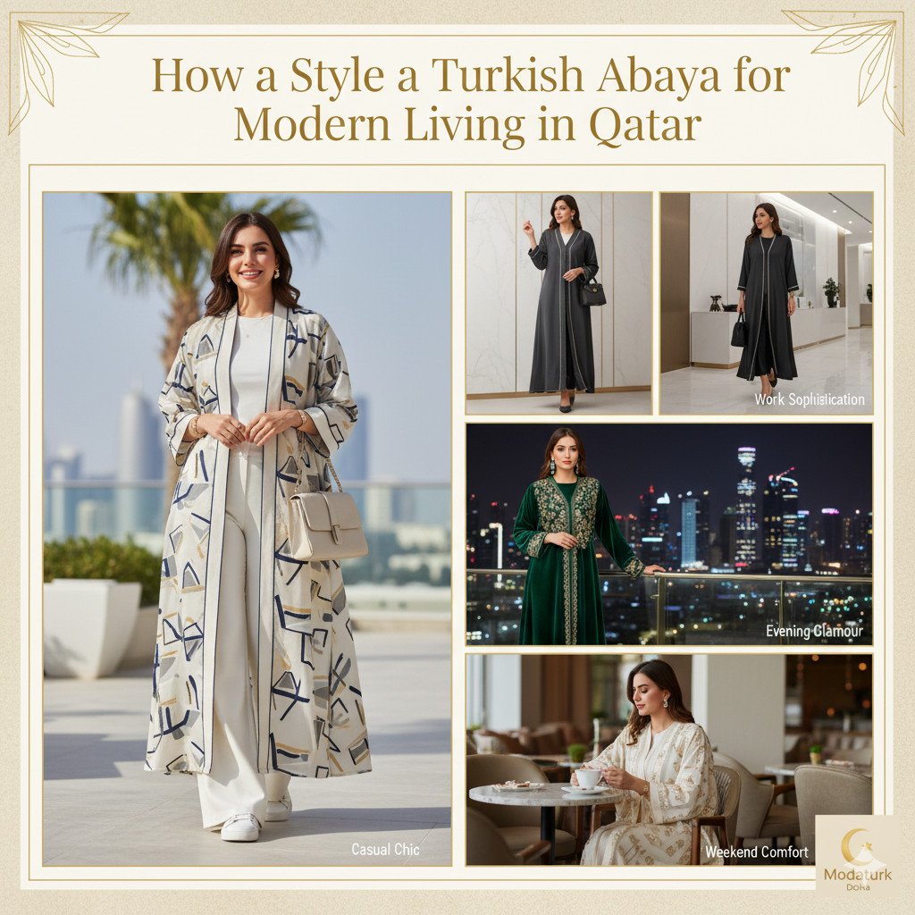 How to Style a Turkish Abaya for Modern Living in Qatar
