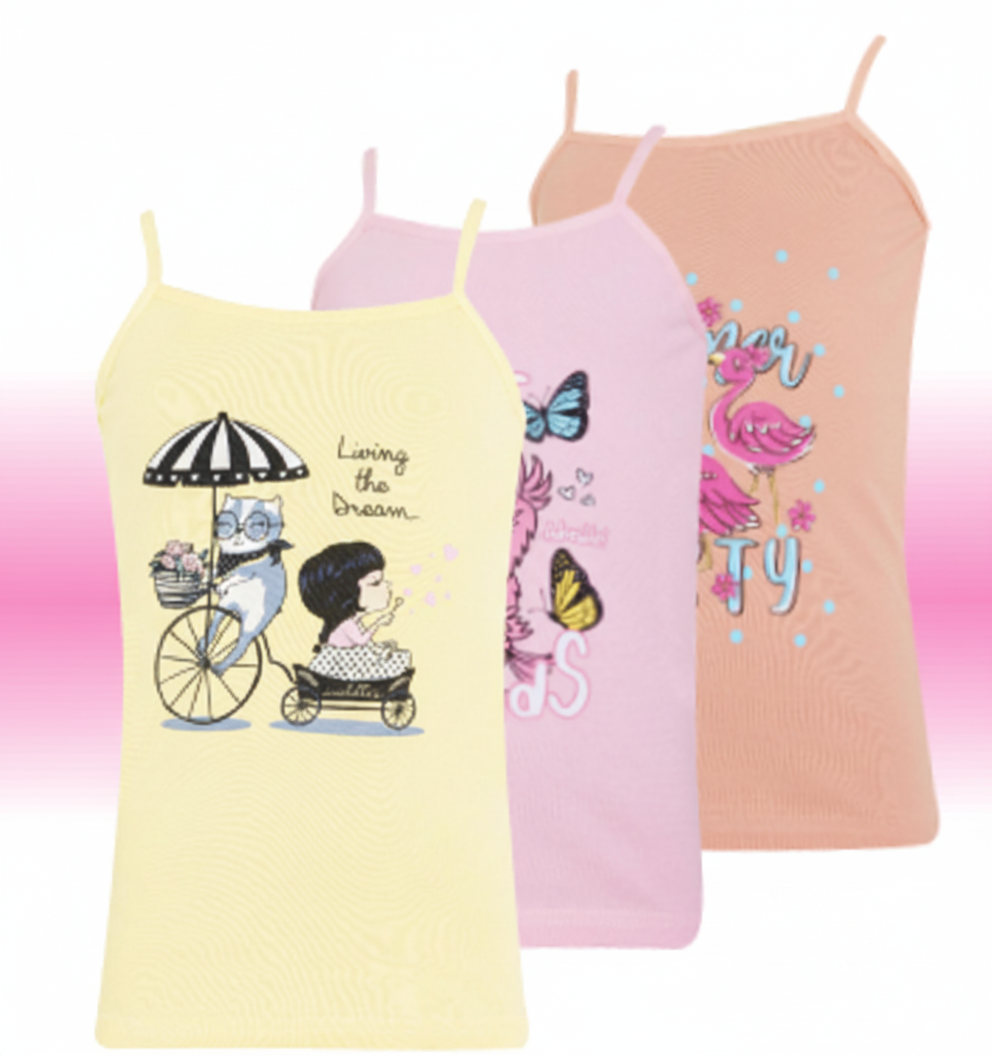Girls Athlets Pack of 3 Pcs : 1003 