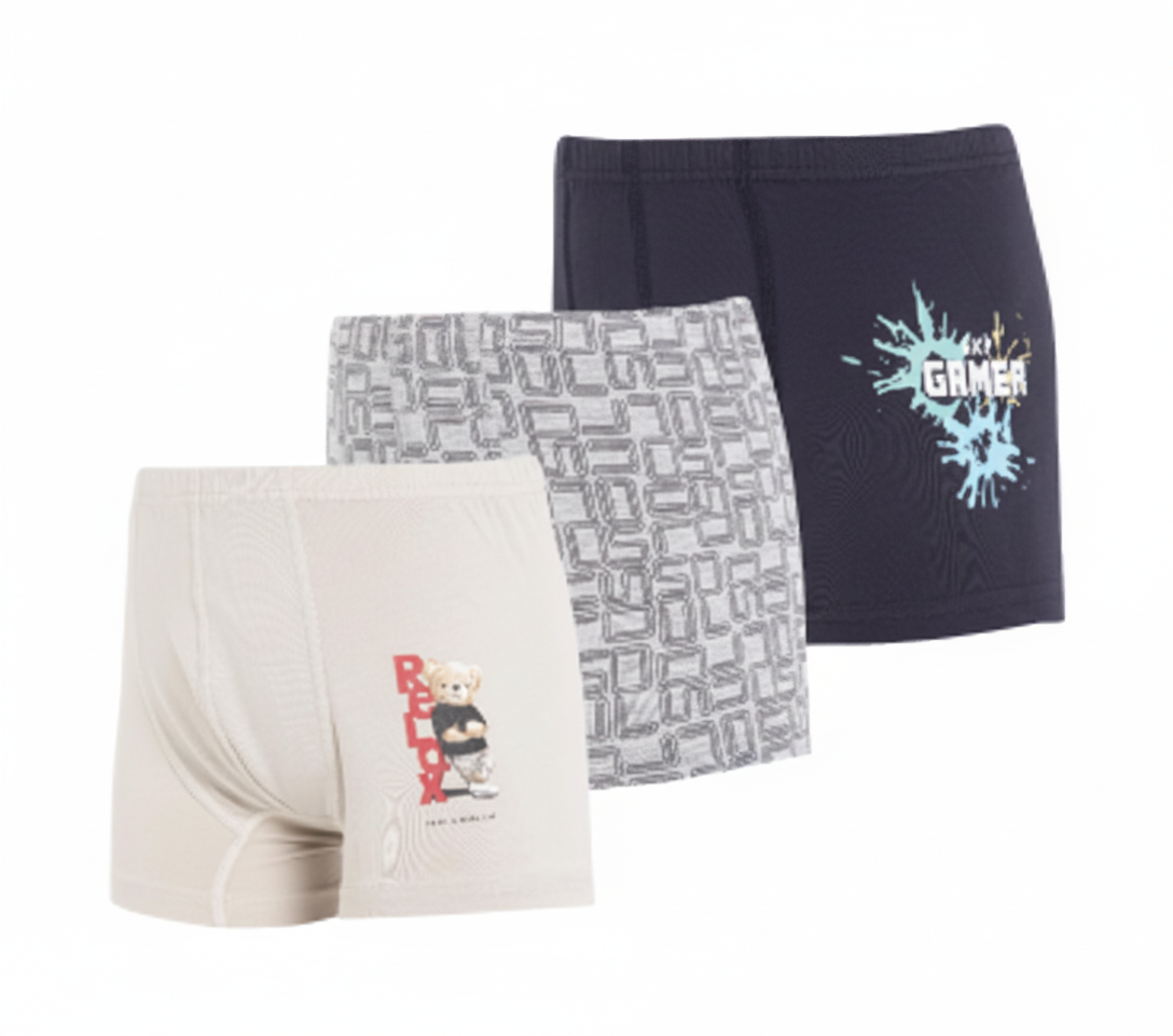 Boy Boxer Pack of 3 : 6419X01