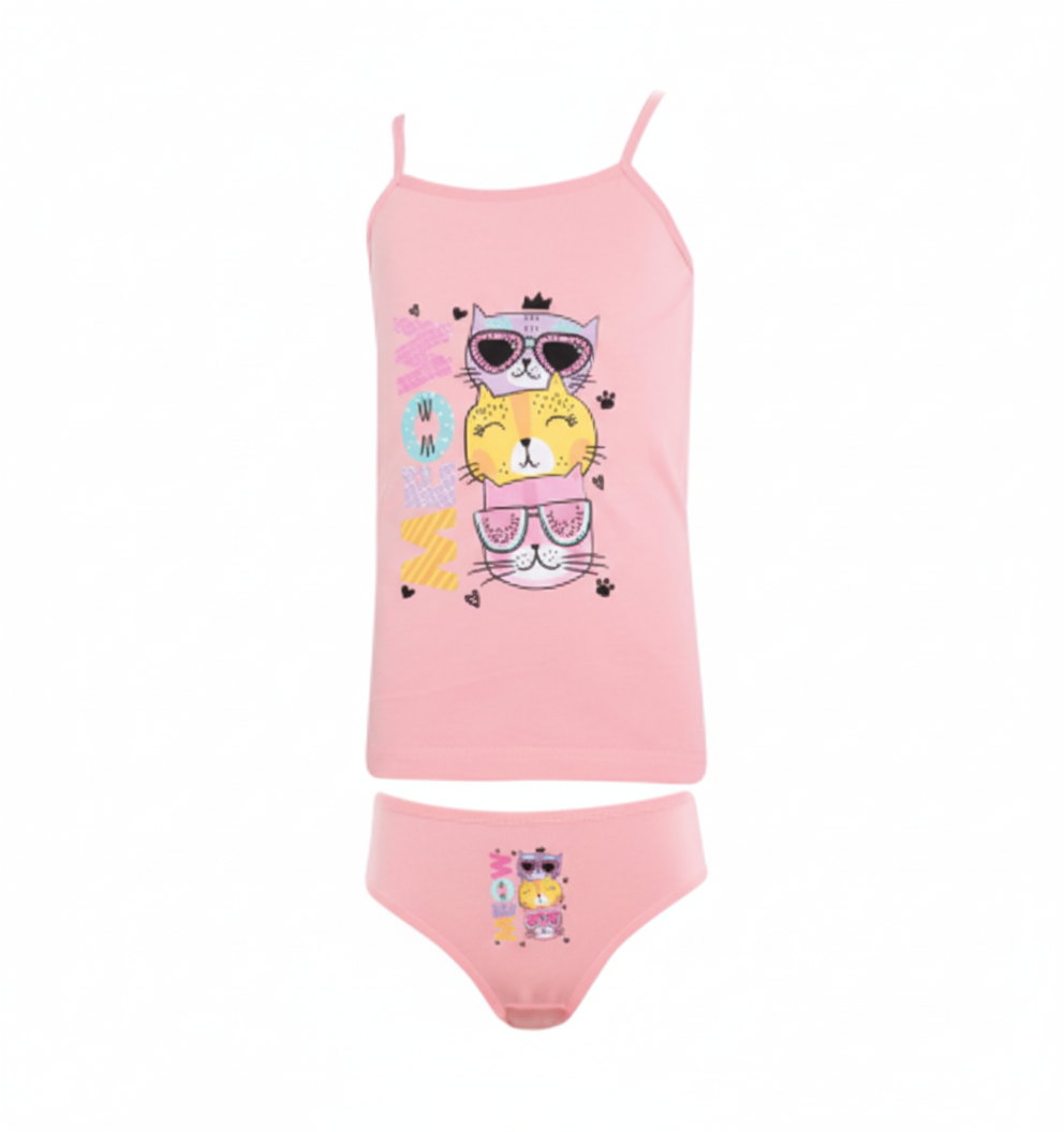 Girls Underwear with Slip Set : 1004