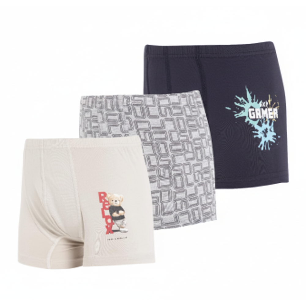 Boy Boxer Pack of 3 : 6419X01