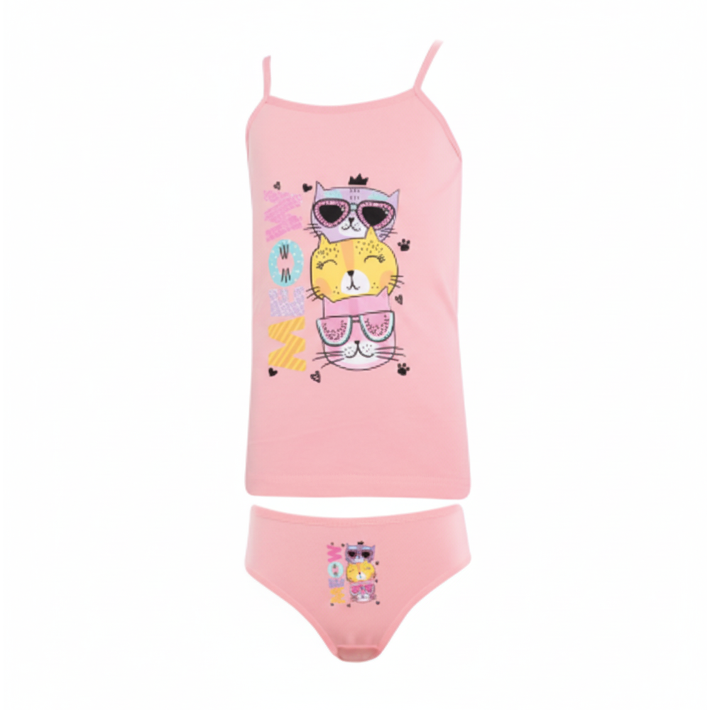 Girls Underwear with Slip Set : 1004